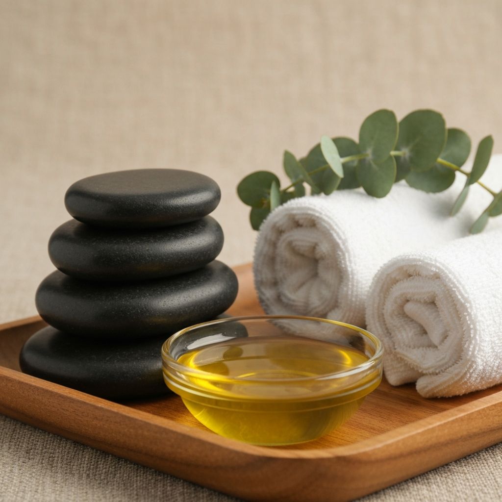 Relaxing spa atmosphere